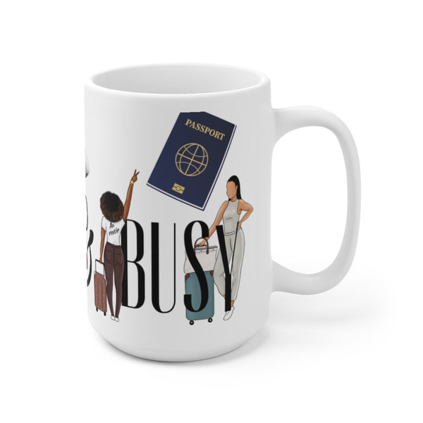Booked & Busy Ceramic Mug 15oz