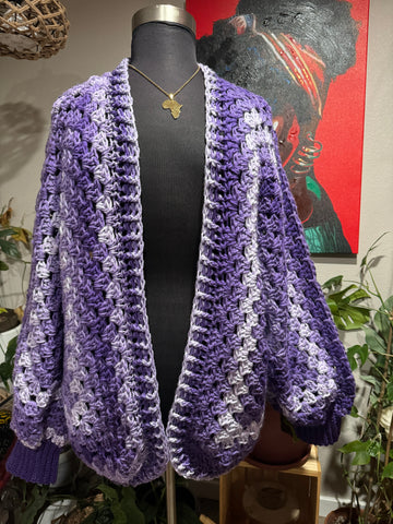 *Violet* Vintage Cardigan