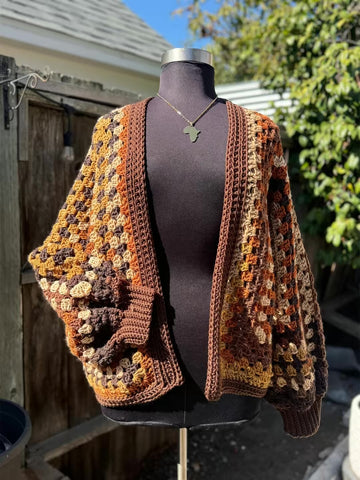 *Brown Sugar* Vintage Cardigan
