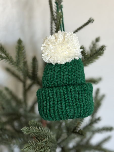 Mini Beanie Ornament