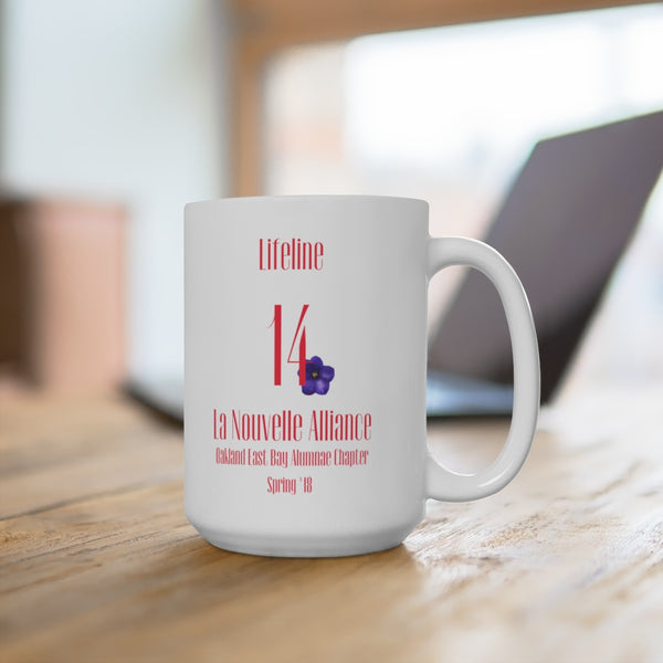 Customized Ceramic Mug 15oz